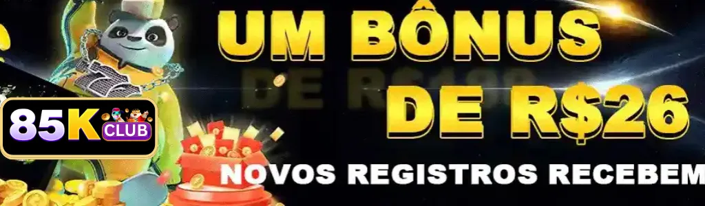 Bônus de boas-vindas no 85K cassino